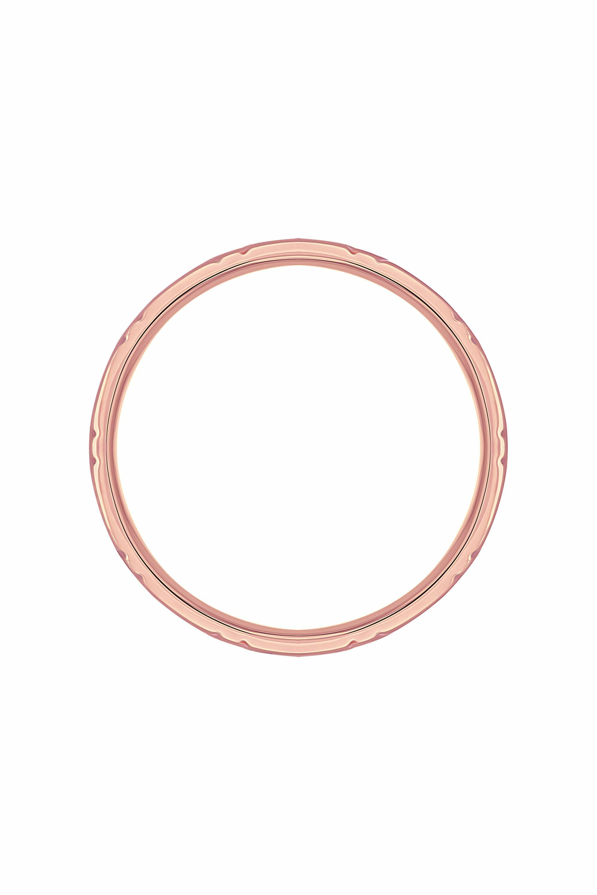 Ring 925 Silber rosévergoldet Dreiecke Stacking