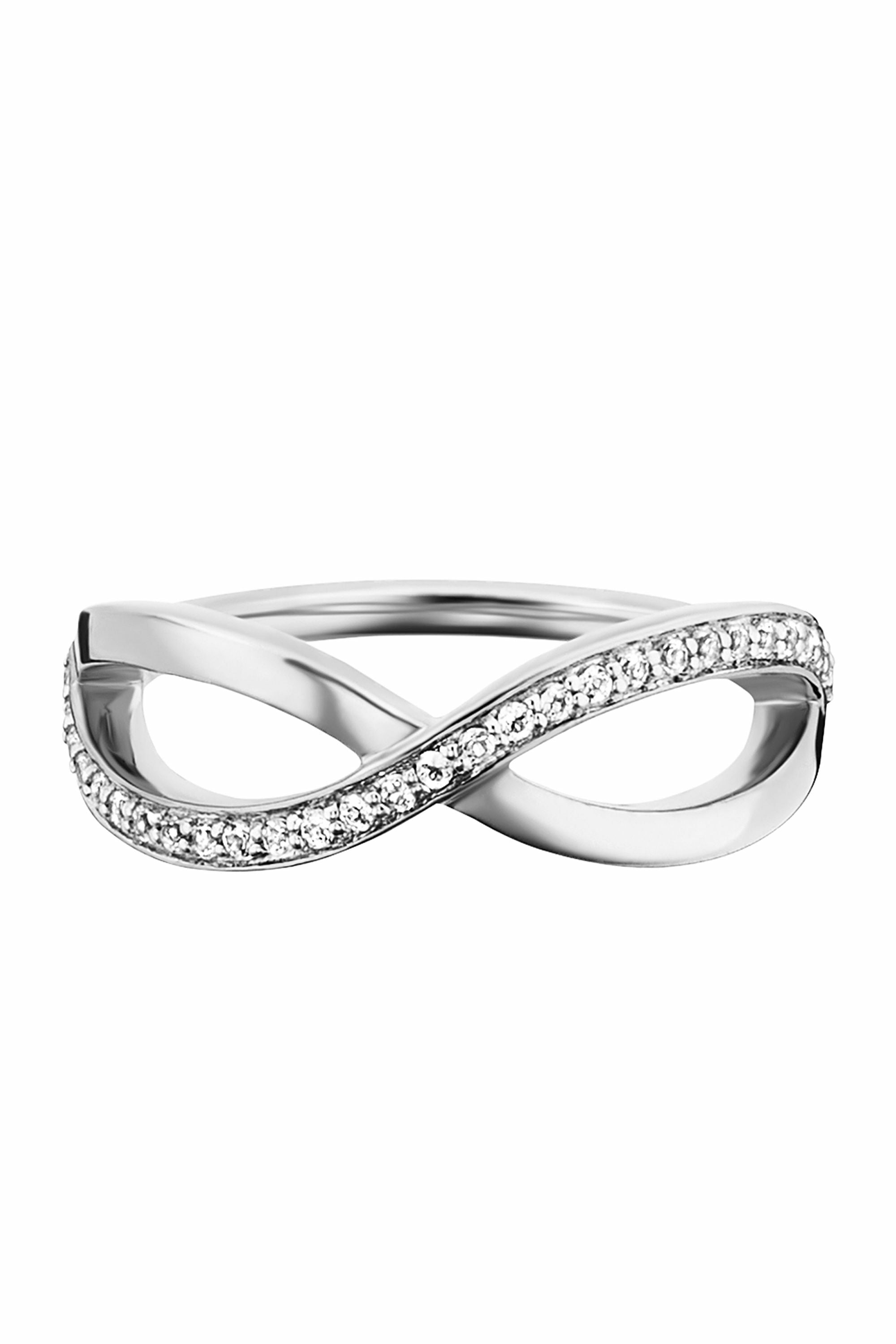 Ring 925/- Sterling Silber rhodiniert Topas