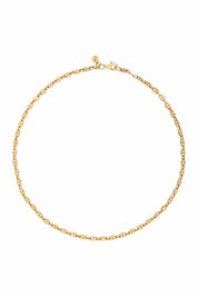 Collier 925 Silber vergoldet Choker Kaffeebohnenkette