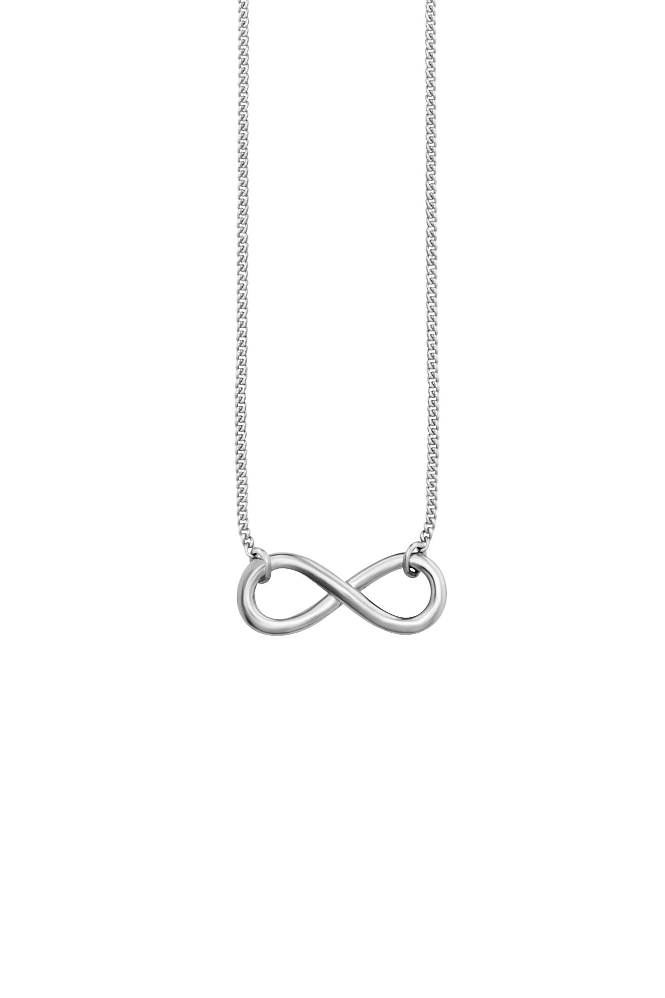 Collier 925/- Sterling Silber rhodiniert Infinity