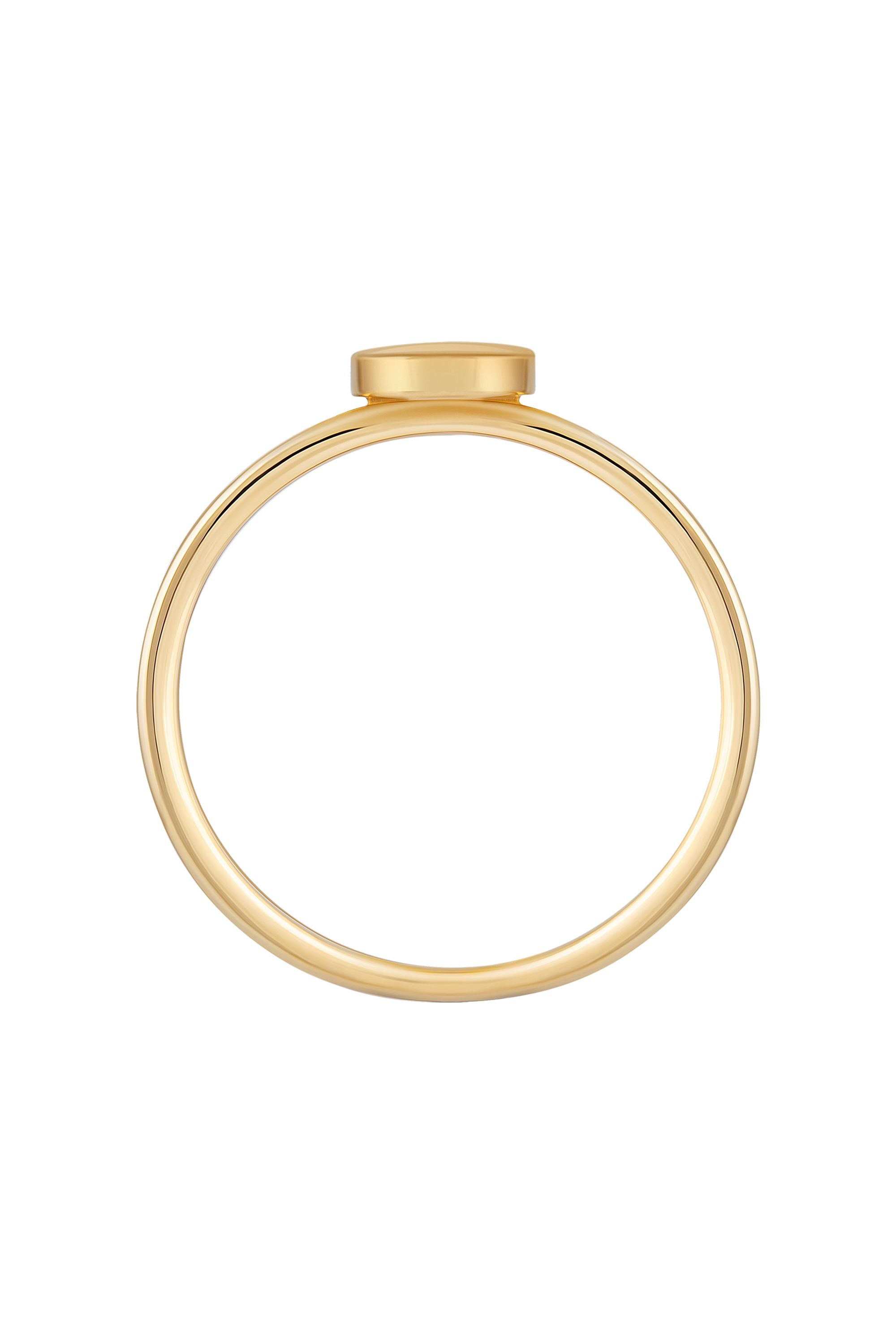 Ring 925 Sterling Silber vergoldet Boho small