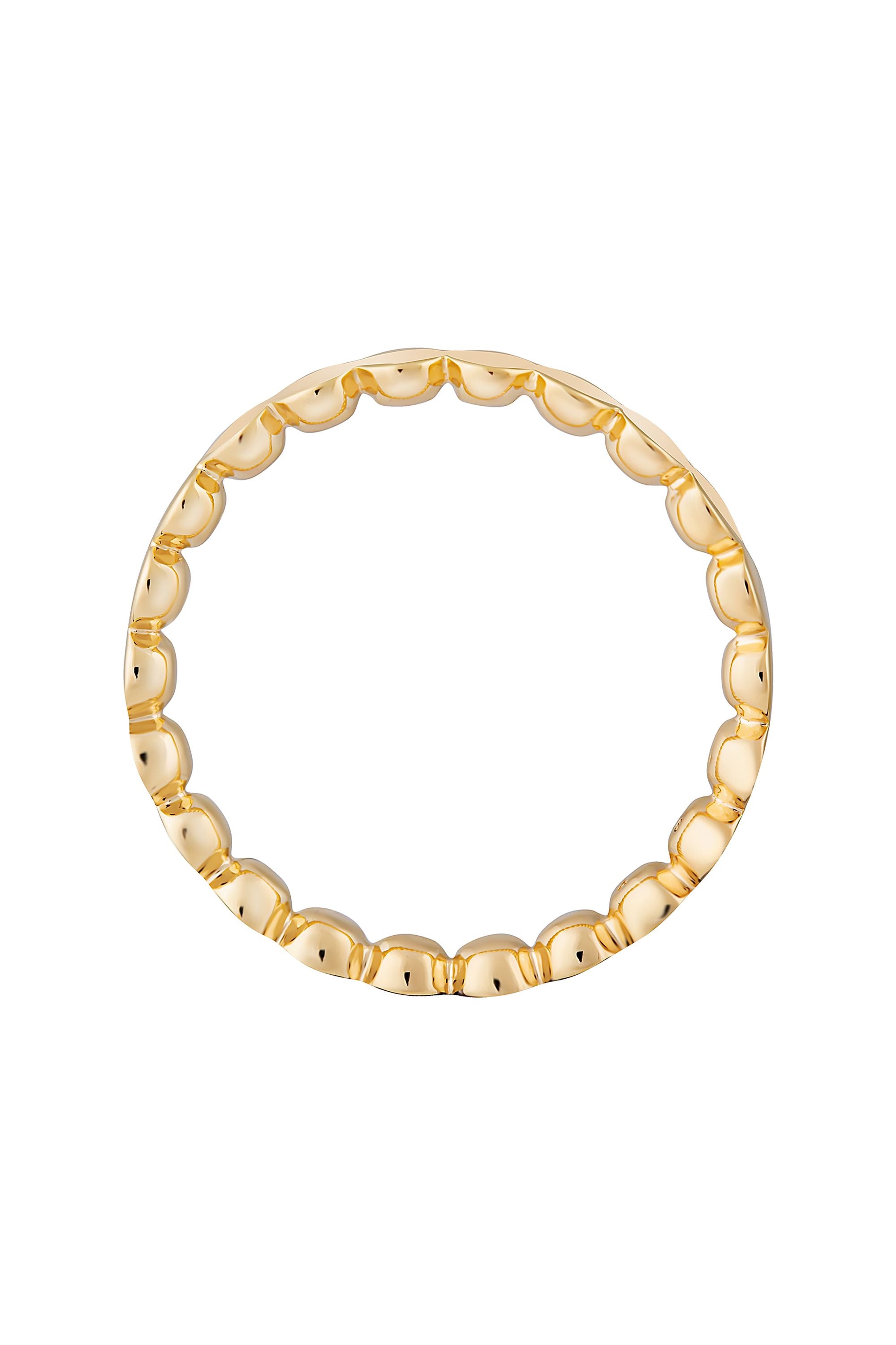 Ring 925 Sterling Silber vergoldet Boho small