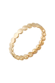 Ring 925 Sterling Silber vergoldet Boho small