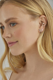 Ohrstecker 925/- Sterling Silber Unendlichkeit