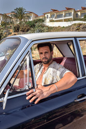 Armreif 925/- Sterling Silber matt-oxidiert Flechtoptik