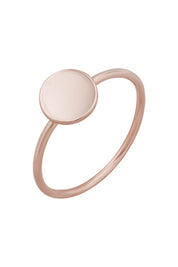 Ring 925 Sterling Silber rosévergoldet Boho