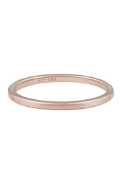 Ring 925 Silber rosé vergoldet Basic Stacking