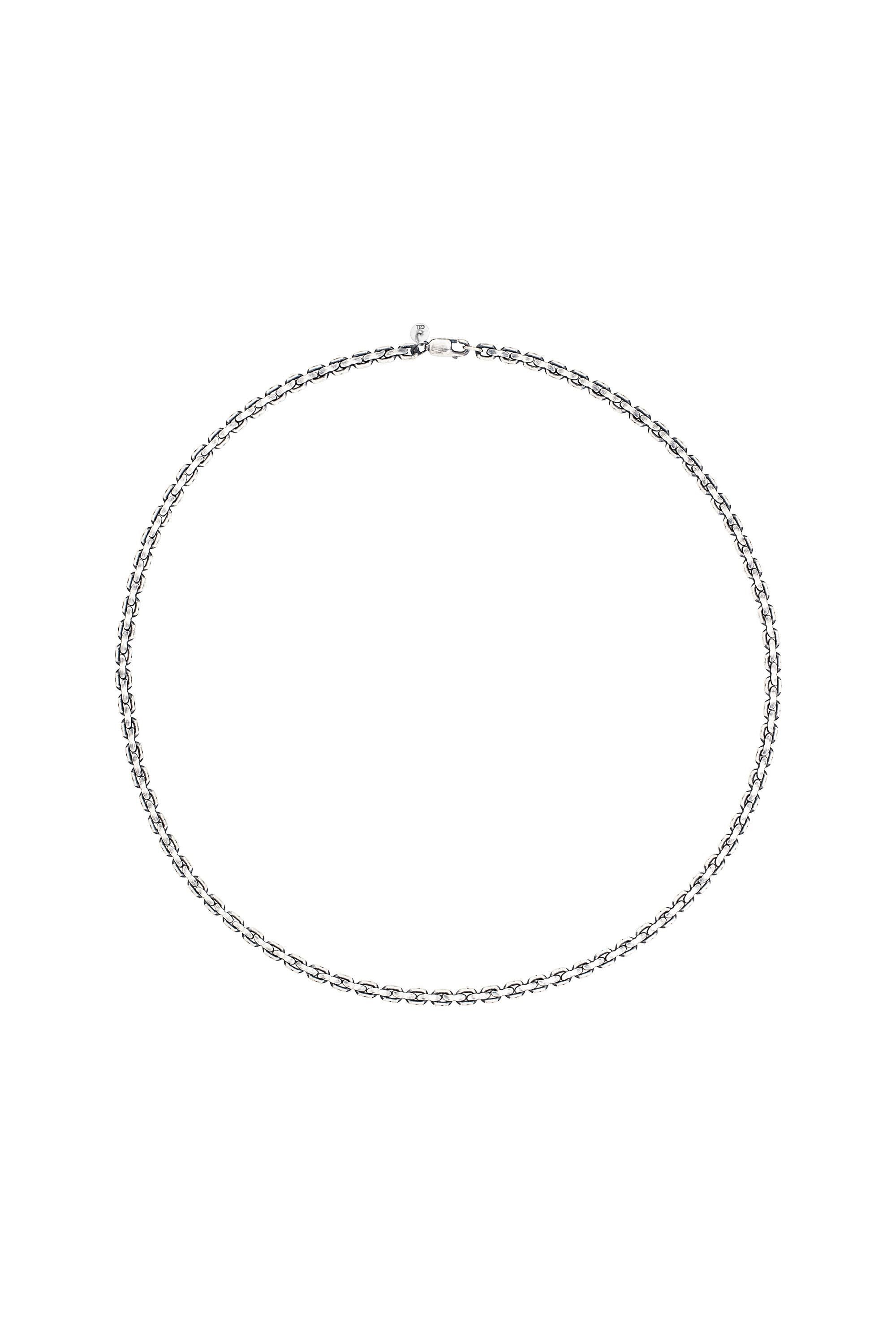 Kette 925 Sterling Silber oxidiert Ankerkette