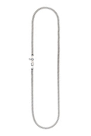 Kette 925 Sterling Silber oxidiert Panzer Kette