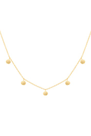 Halskette 925 Silber vergoldet mit Muschel Anhängern