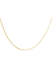 Halskette Silber 925 vergoldet Mixed Chains 45cm lang