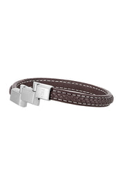 Armband Lederarmband braun 21cm mit Verlängerung