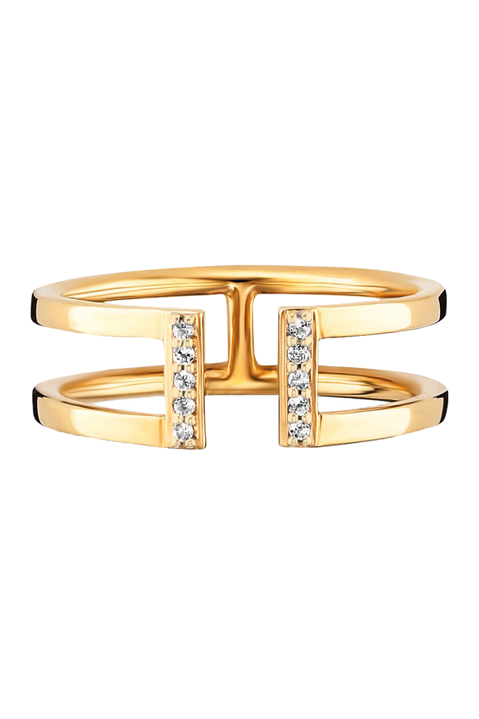 Ring 925/- Sterling Silber vergoldet Topas