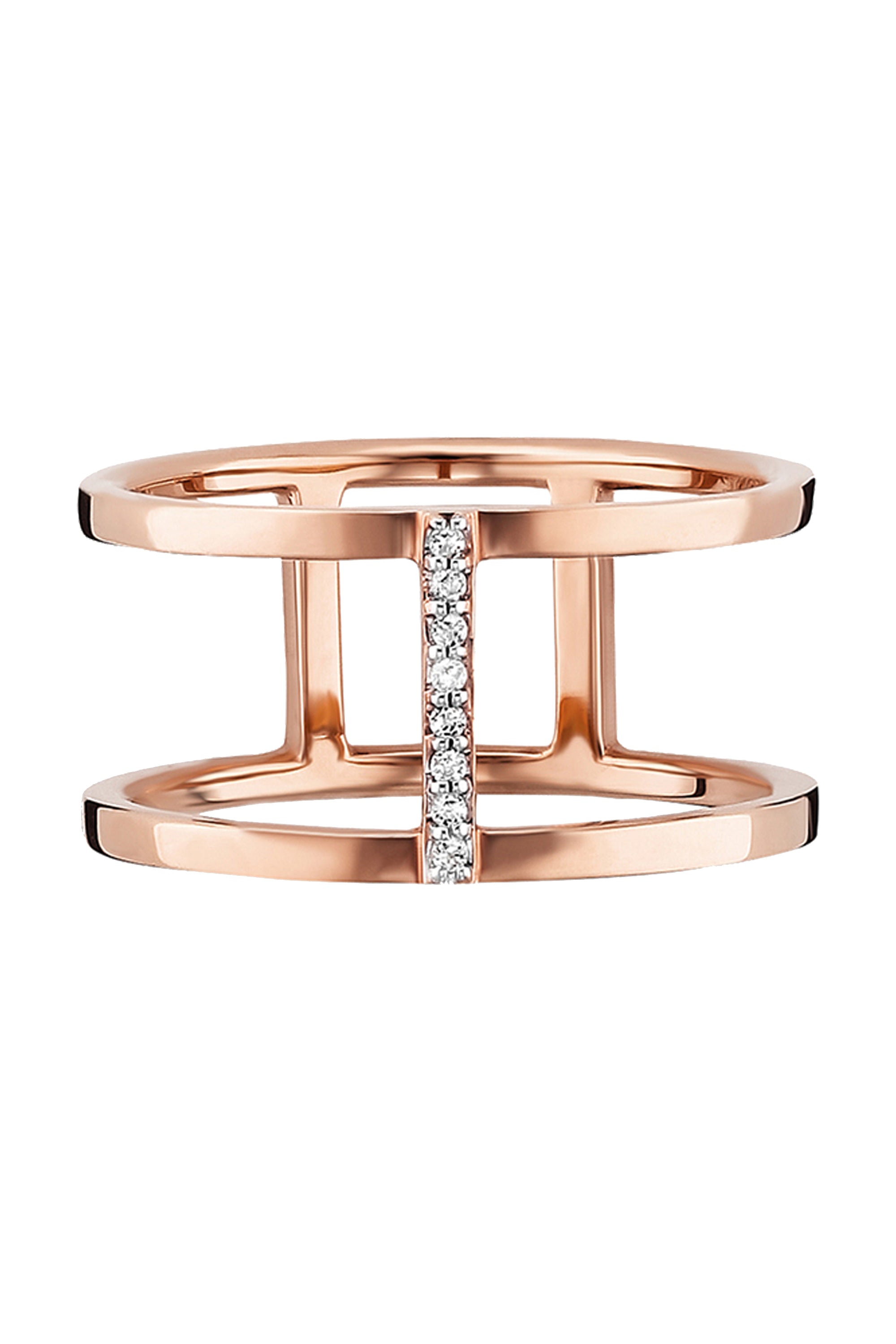 Ring 925/- Sterling Silber rotvergoldet Topas