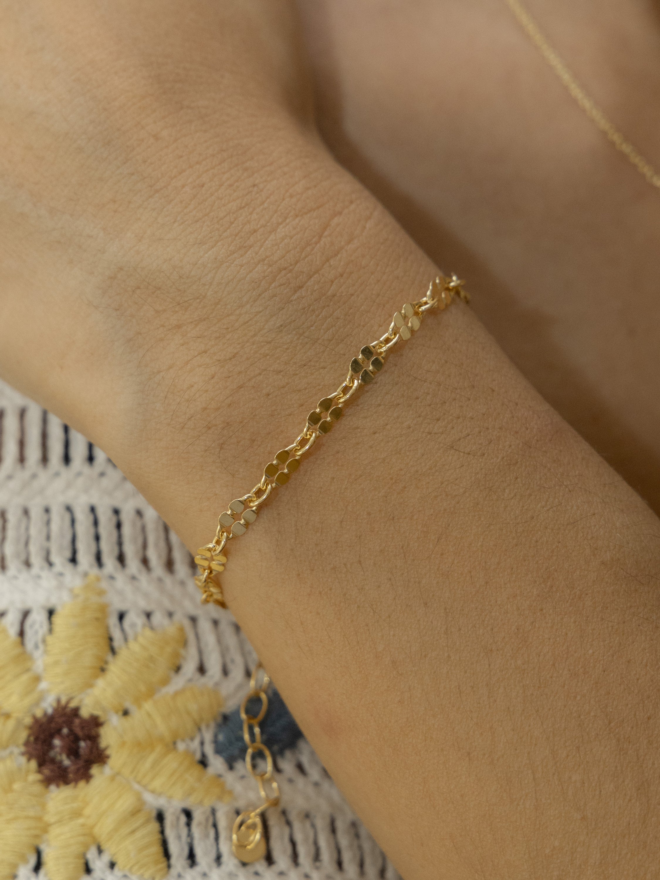 Armband 925  Silber vergoldet