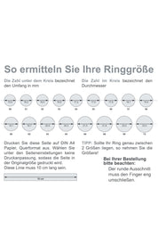 Ring Silber 925 vergoldet mit weißem Baguette-Zirkonia Amorph