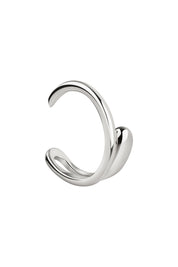 Ear Cuff 925 Sterling Silber rhodiniert Drop