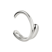 Ear Cuff 925 Sterling Silber rhodiniert Drop