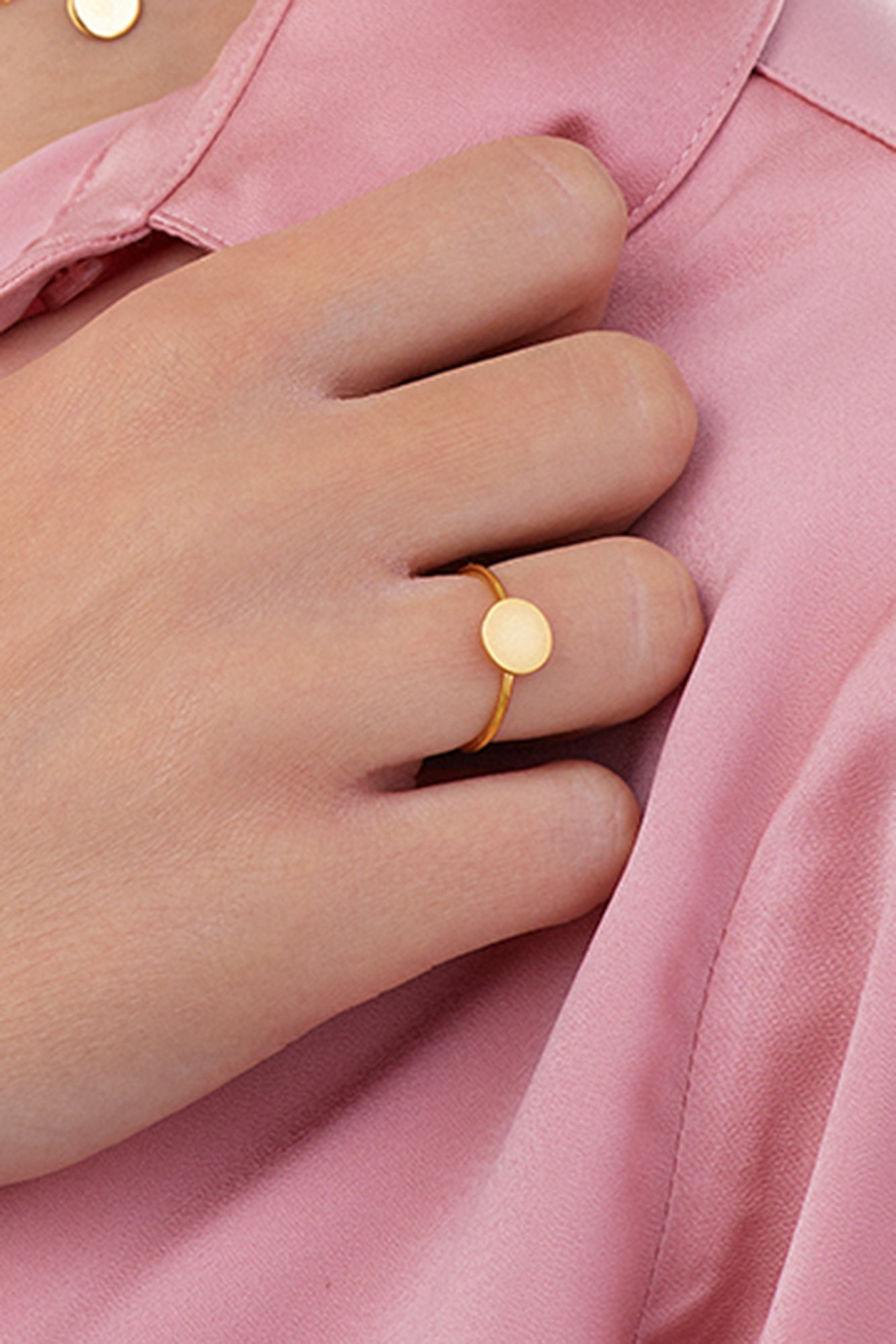 Ring 925/- Sterling Silber vergoldet Boho