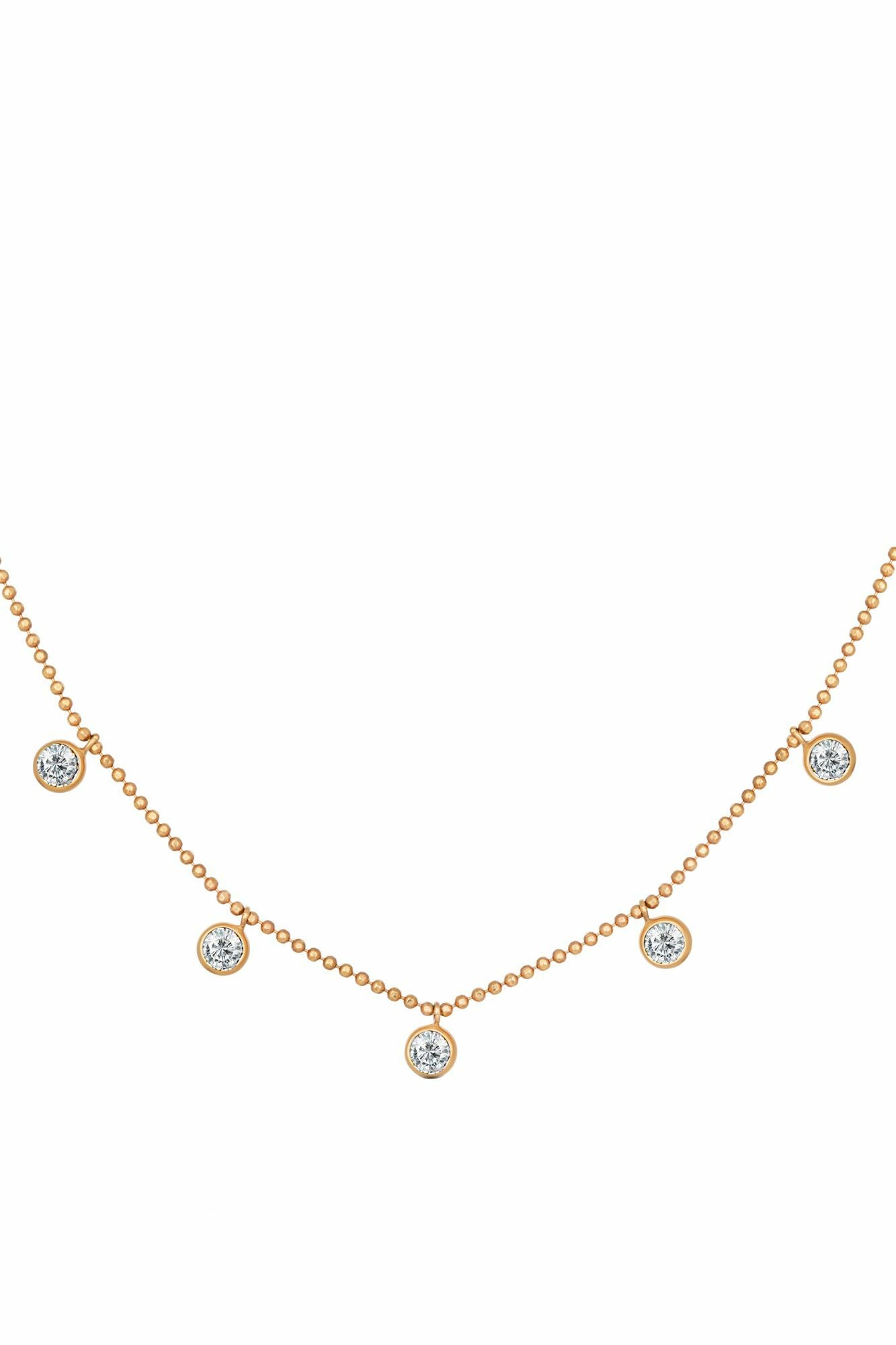 Collier 925/- Sterling Silber vergoldet Anhänger rund Zirkonia