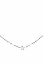 Collier 925 Sterling Silber rhodiniert Sonne - Mond - Stern