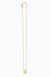 Collier 925/-Sterling Silber vergoldet Plättchen Boho