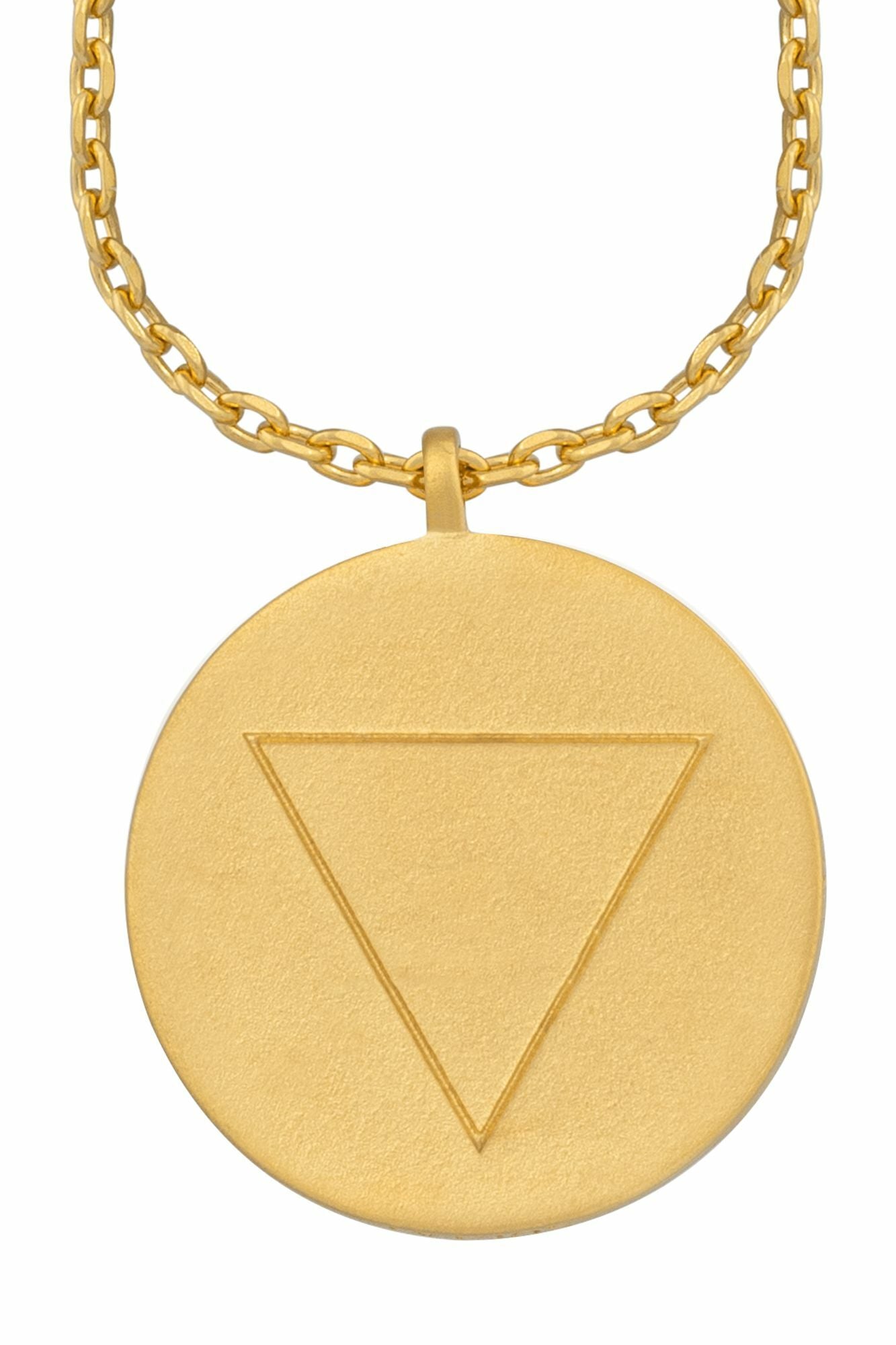 Halskette Element Wasser 925/- Sterling Silber vergoldet Weißtopaz