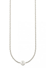 Collier 925/- Sterling Silber rhodiniert Anker