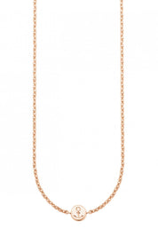 Collier 925/- Sterling Silber rotvergoldet Anker