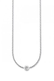 Collier 925/- Sterling Silber rhodiniert Herz