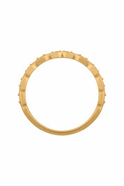 Ring 925/- Sterling Silber vergoldet Zirkonia Stacking