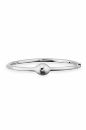 Ring 925/- Sterling Silber rhodiniert Kugel