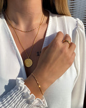 Armband 925/- Sterling Silber vergoldet Schlangenkette vierseitig diamantiert gedreht