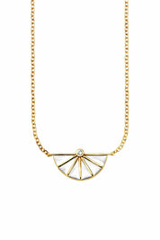 Collier 925/- Sterling Silber Zirkonia 42cm