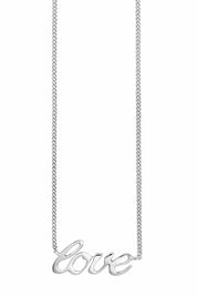 Collier 925/- Sterling Silber rhodiniert LOVE