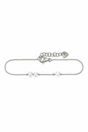 Armband 925/- Sterling Silber Perlen