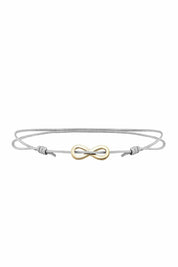 Armband 925/- Sterling Silber vergoldet Infinity