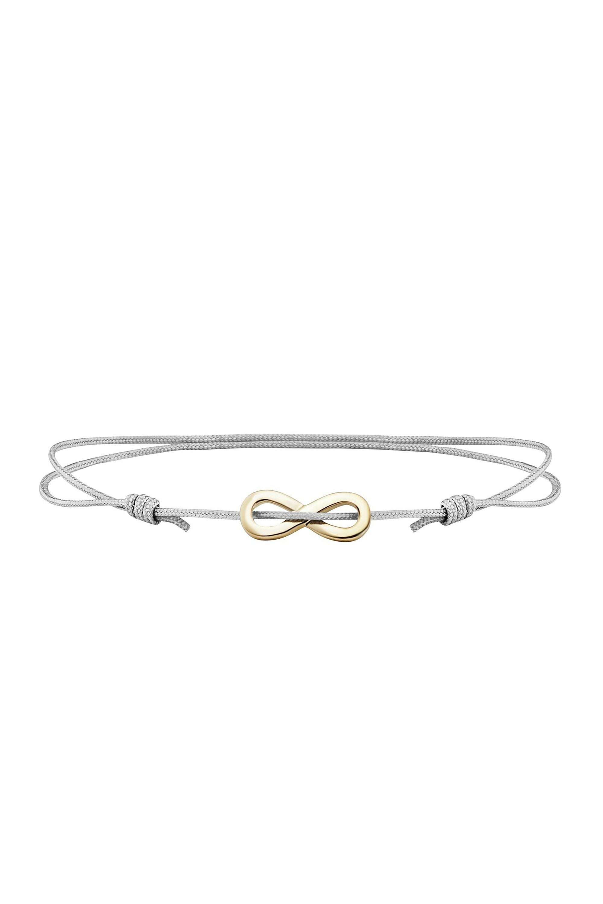 Armband 925/- Sterling Silber vergoldet Infinity