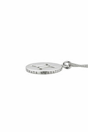 Halskette Zwilling Sternzeichen 925/- Sterling Silber rhodiniert