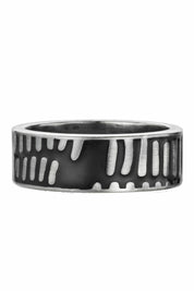 Ring 925/- Sterling Silber oxidiert Australien